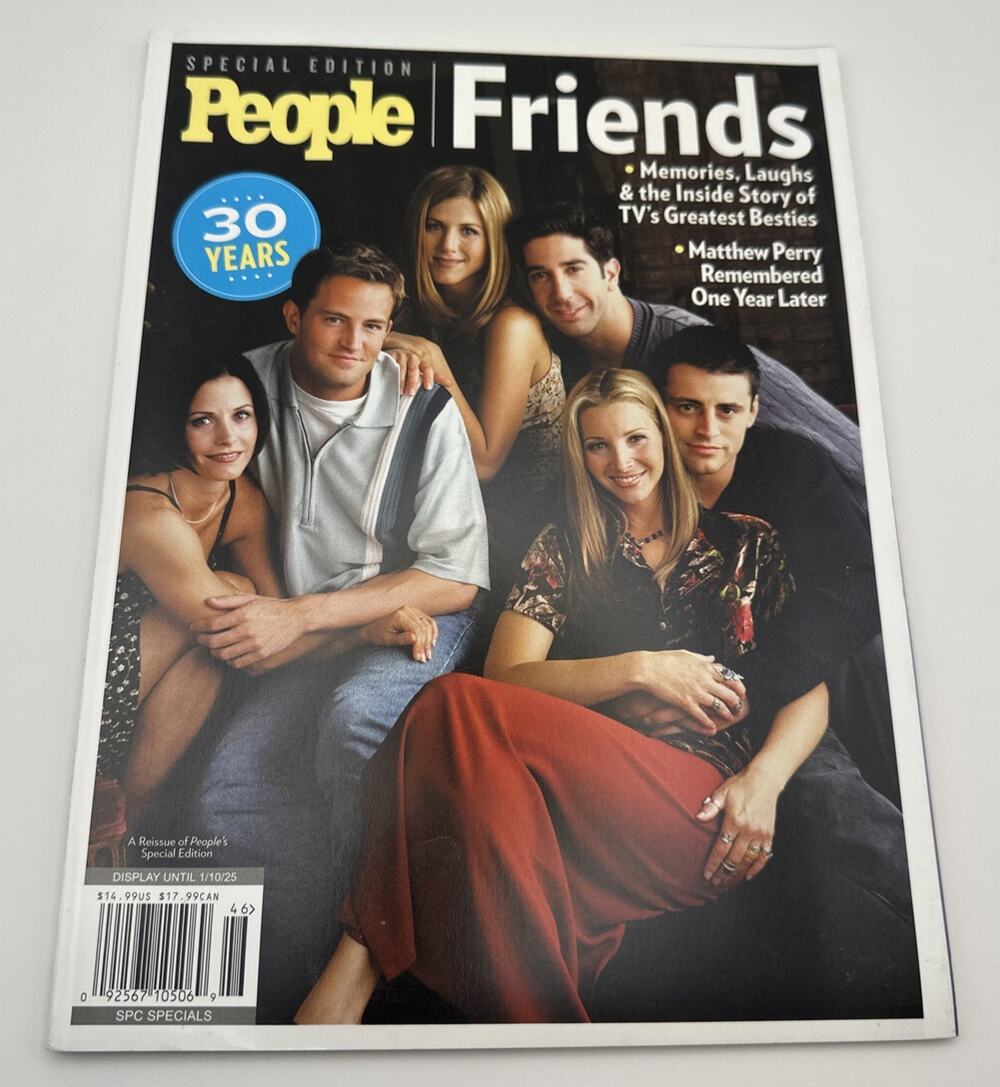 People Magazine Special Edition Friends A Reissue Matthew Perry Remembered 2024